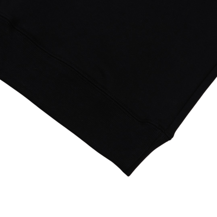 Sweatshirt Prada Milano Triangle Logo Black PD028 - Image 6