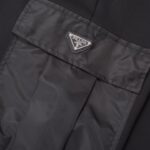 Pants Cargo Prada Black Nylon PD049 - Image 4