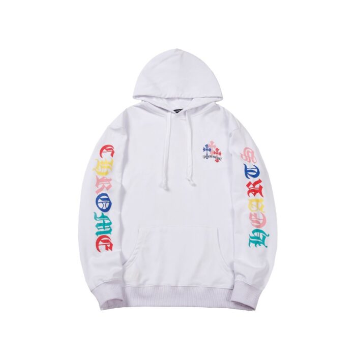 Hoodie Chrome Hearts Colorful Crosses Design CH076 - Image 5