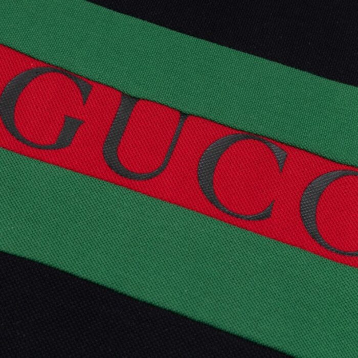 Polo Gucci 1921 Stripe Logo GC117 - Image 7