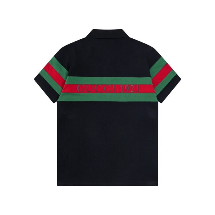 Polo Gucci 1921 Stripe Logo GC117 - Image 4