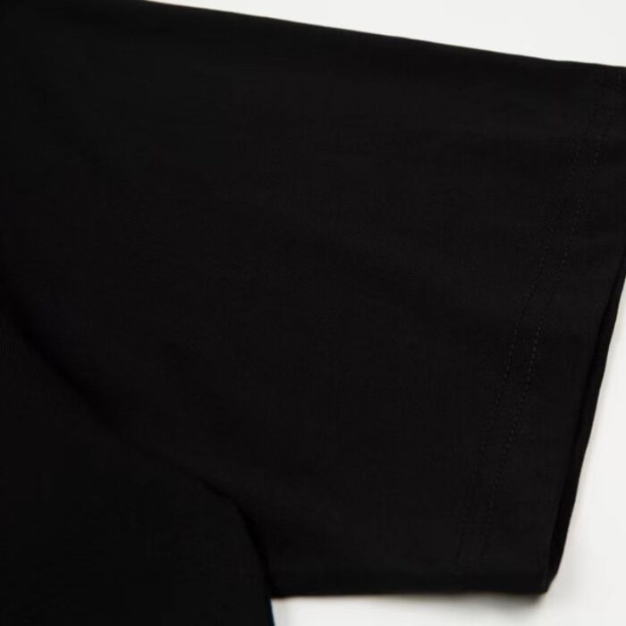 T-shirt Balenciaga BB Pixel Logo Black BL068 - Image 5