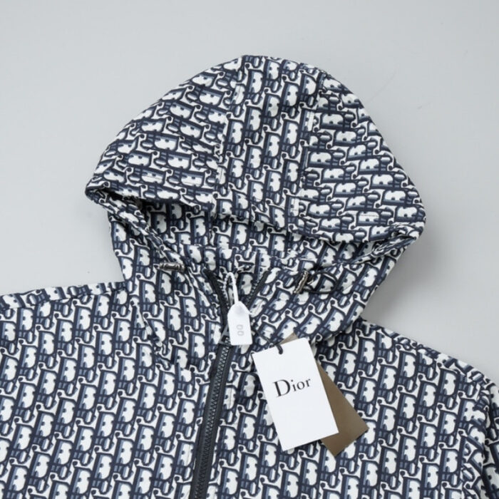Jacket Dior Monogram Hooded DO046 - Image 4