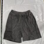 Short Dior Monogram Black Drawstring DO056 - Image 10