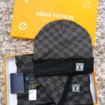 Louis Vuitton Beanie + Scarf LV122 - Image 3
