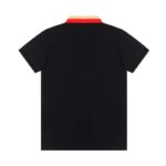 Burberry Striped Collar Polo Shirt BY023 - Image 3