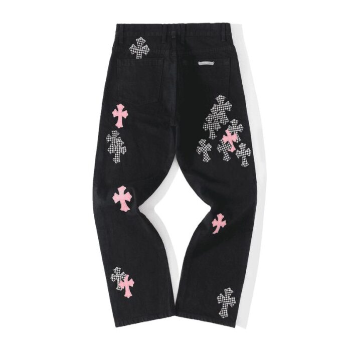 Pants Chrome Hearts Jeans Cross Patch CH114 - Image 2