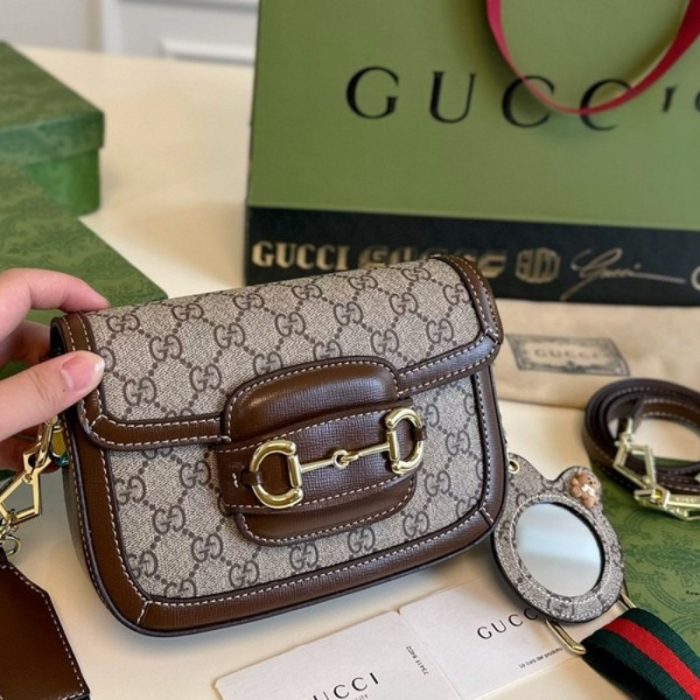 Gucci Horsebit 1955 Shoulder Bag GC232 - Image 2