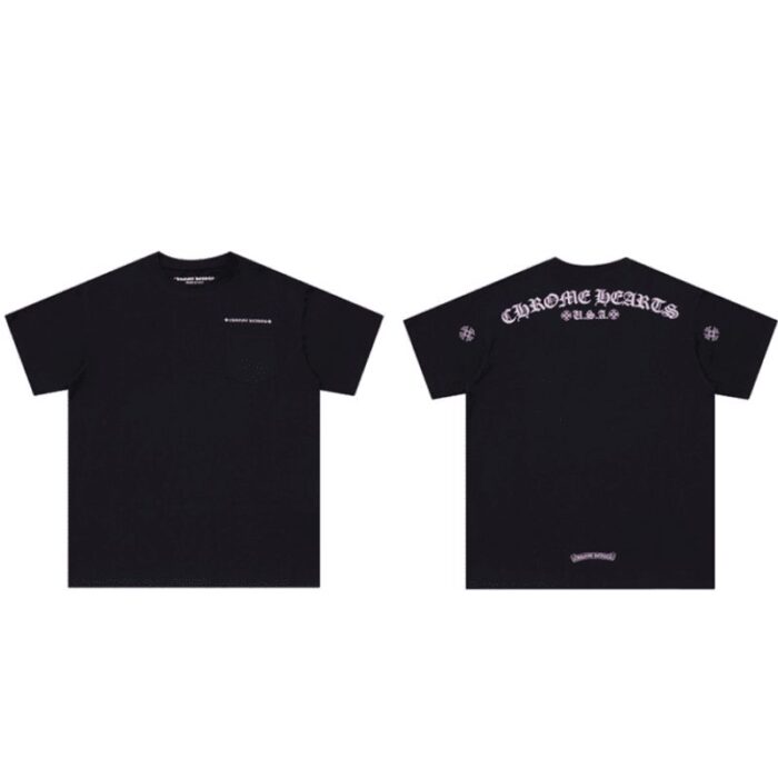 T-Shirt Chrome Hearts Matty Boy Shoulder CH122 - Image 2