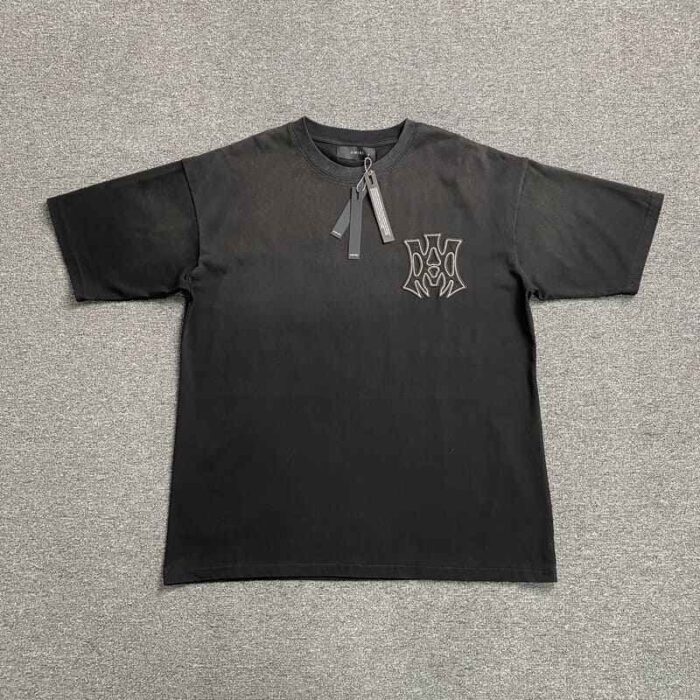 T-shirt Amiri Skate Black AM042 - Image 2