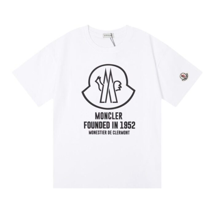 T-shirt Moncler Black MCL032 - Image 2