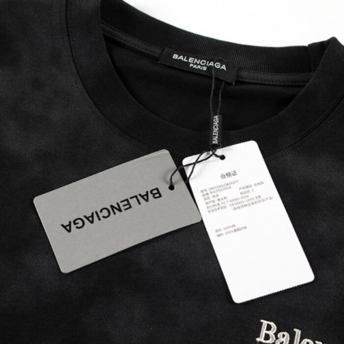 T-shirt Balenciaga Black BL170 - Image 4