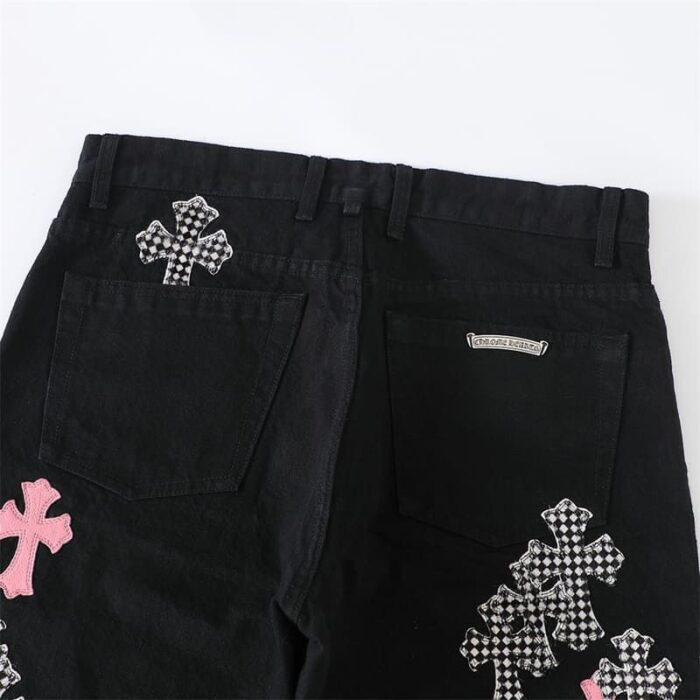 Pants Chrome Hearts Jeans Cross Patch CH114 - Image 4