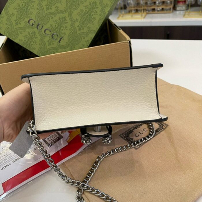 Gucci Tote Dionysus White Bag GC244 - Image 4