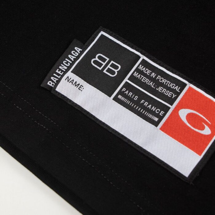 T-shirt Balenciaga Black BL159 - Image 5