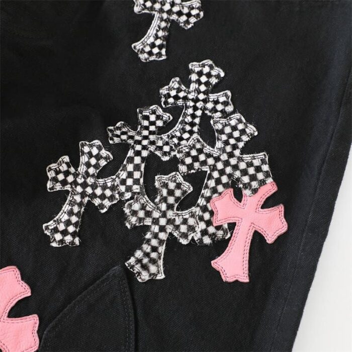 Pants Chrome Hearts Jeans Cross Patch CH114 - Image 5