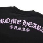 T-Shirt Chrome Hearts Matty Boy Shoulder CH122 - Image 4