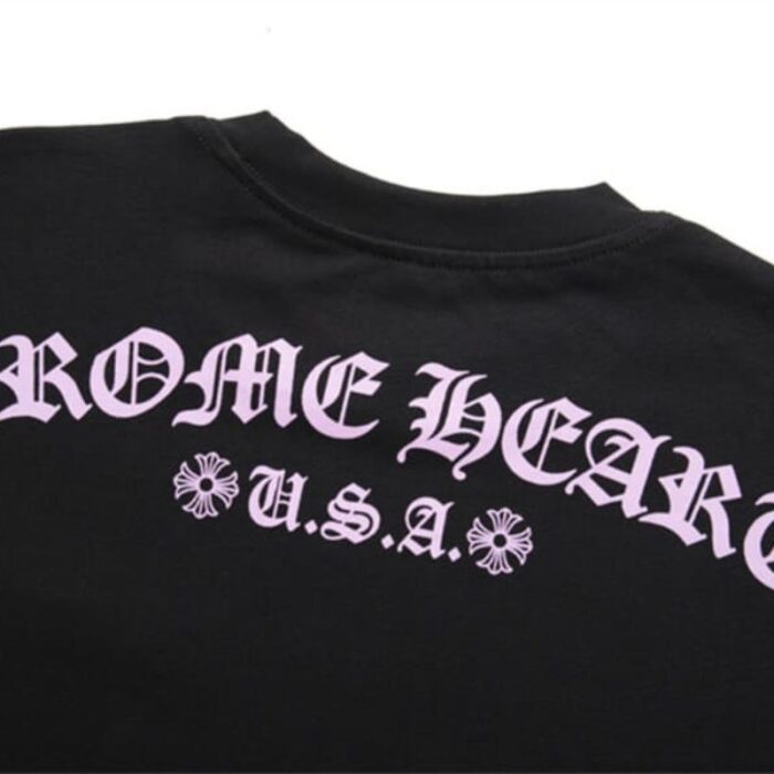 T-Shirt Chrome Hearts Matty Boy Shoulder CH122 - Image 4
