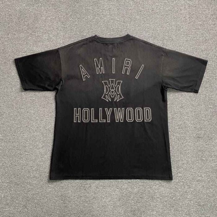 T-shirt Amiri Skate Black AM042 - Image 4