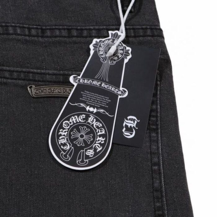 Pants Chrome Hearts Jeans Cross Patches CH135 - Image 4