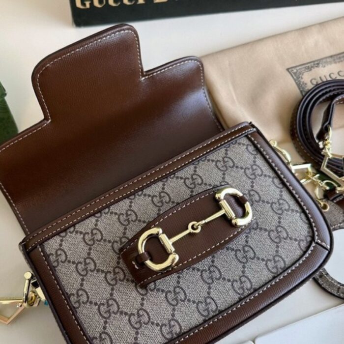Gucci Horsebit 1955 Shoulder Bag GC232 - Image 5