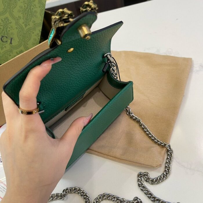 Gucci Tote Dionysus Green Bag GC245 - Image 5