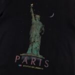 T-shirt Balenciaga Paris Statue Of Liberty BL171 - Image 6