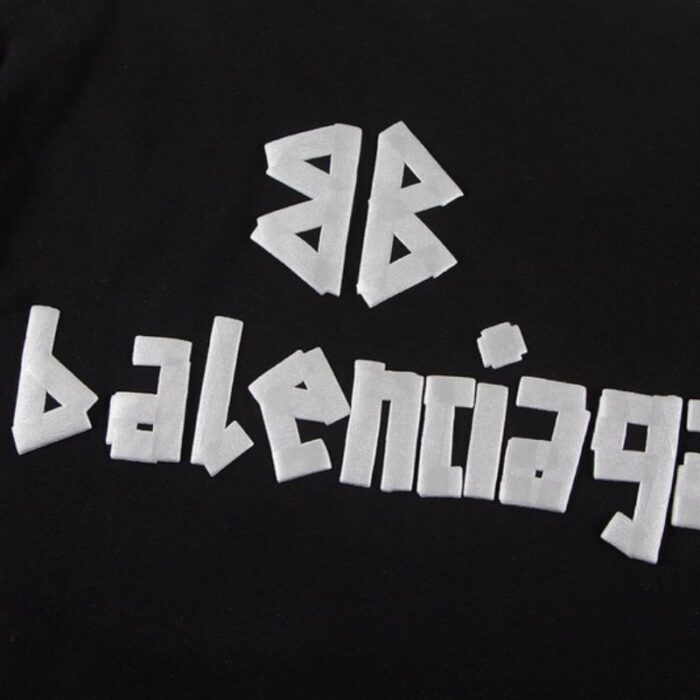 T-shirt Balenciaga Black BL172 - Image 6