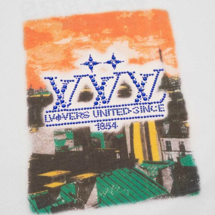 T-shirt Louis Vuitton White LV203 - Image 6