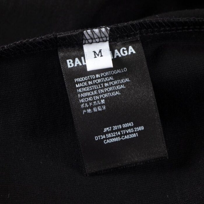 T-shirt Balenciaga Paris Statue Of Liberty BL171 - Image 7