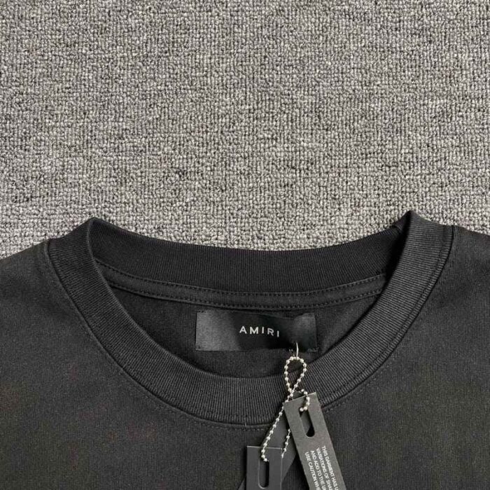 T-shirt Amiri Skate Black AM042 - Image 6