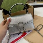 Gucci Tote Dionysus Silver Bag GC247 - Image 7