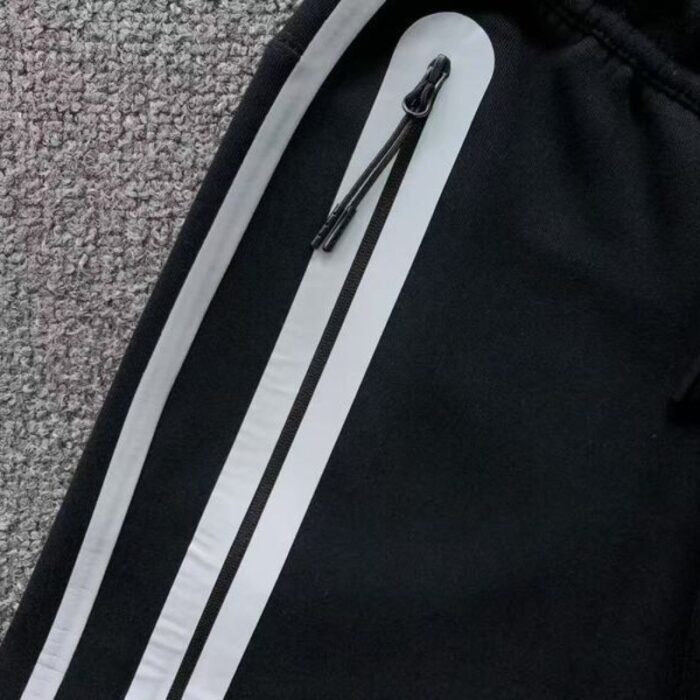 Set Nike Tech Fleece Black (Reflective) NK057 - Image 8