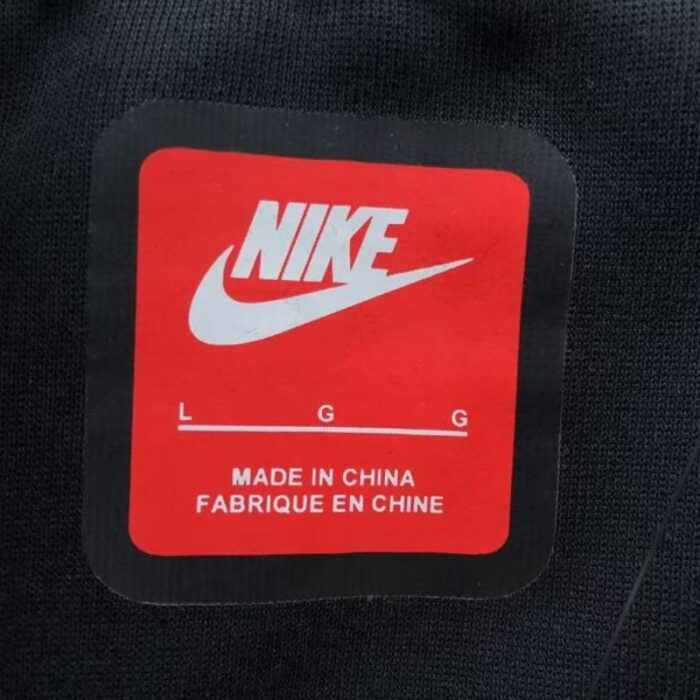 Set Nike Tech Fleece Black (Reflective) NK057 - Image 9
