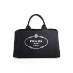 Prada Canapa Logo Tote Bag PD081