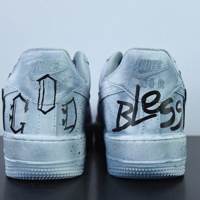 Air Force 1 x Chrome Hearts Custom NK066 - Image 4