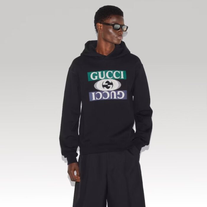 Hoodie Gucci Green GC322 - Image 2