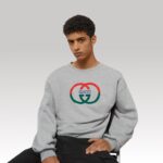 Hoodie Gucci Green GC324 - Image 2