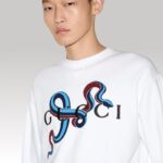 Hoodie Gucci Green GC332 - Image 3