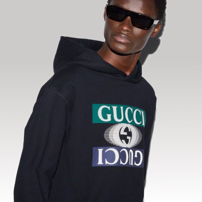 Hoodie Gucci Green GC322 - Image 4