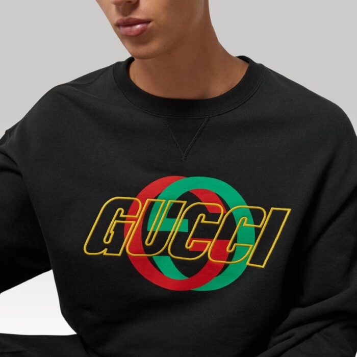 Hoodie Gucci Green GC325 - Image 4