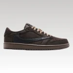 Air Jordan 1 Low Og Sp x Travis Scott Velvet Brown JDN005 - Drip Slum