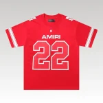 Amiri 22 SKATER Red T-Shirt - Drip Slum