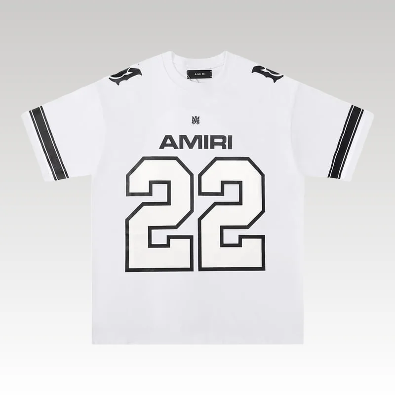 Home Basic 309 Amiri 22 SKATER White T-Shirt - Drip Slum