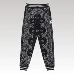 Amiri Bandana B-Ball Sweatpants 'BlackGrey' - Drip Slum