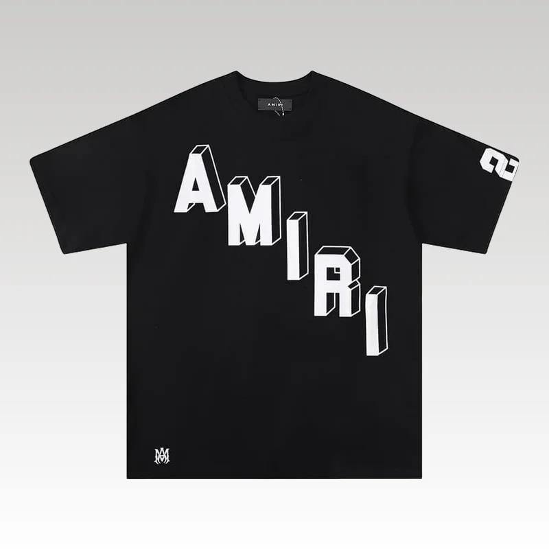 Home Basic 303 Amiri Hockey Skater T-Shirt Black - Drip Slum
