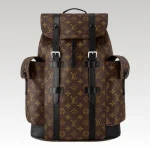 Backpack Louis Vuitton LV Monogram Brown Leather - Drip Slum