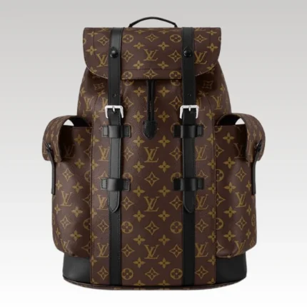 Backpack Louis Vuitton LV Monogram Brown Leather - Drip Slum