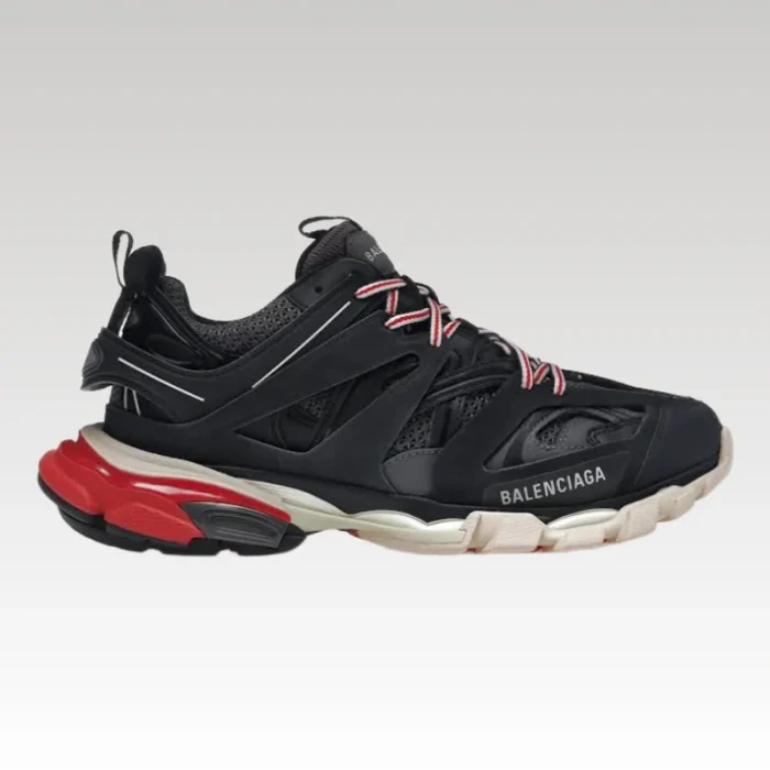Balenciaga Track Black Grey Red - Drip Slum