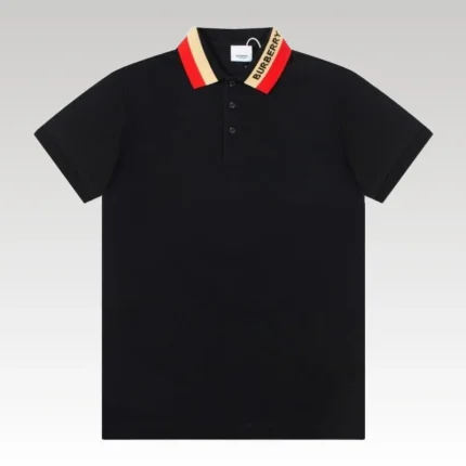Burberry Striped Collar Polo Shirt BY023 - Drip Slum